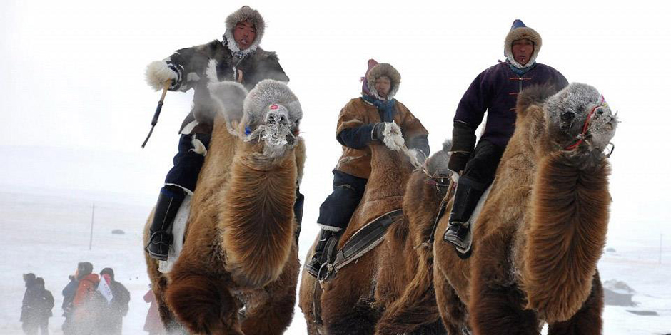 La Mongolie en hiver