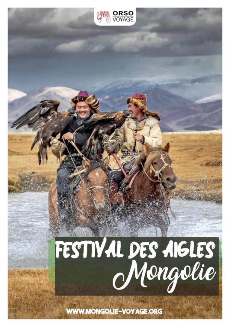 Festival des aigles en Mongolie