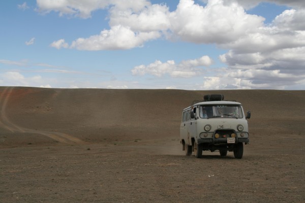 Bayanteeg, descente vers le Sud