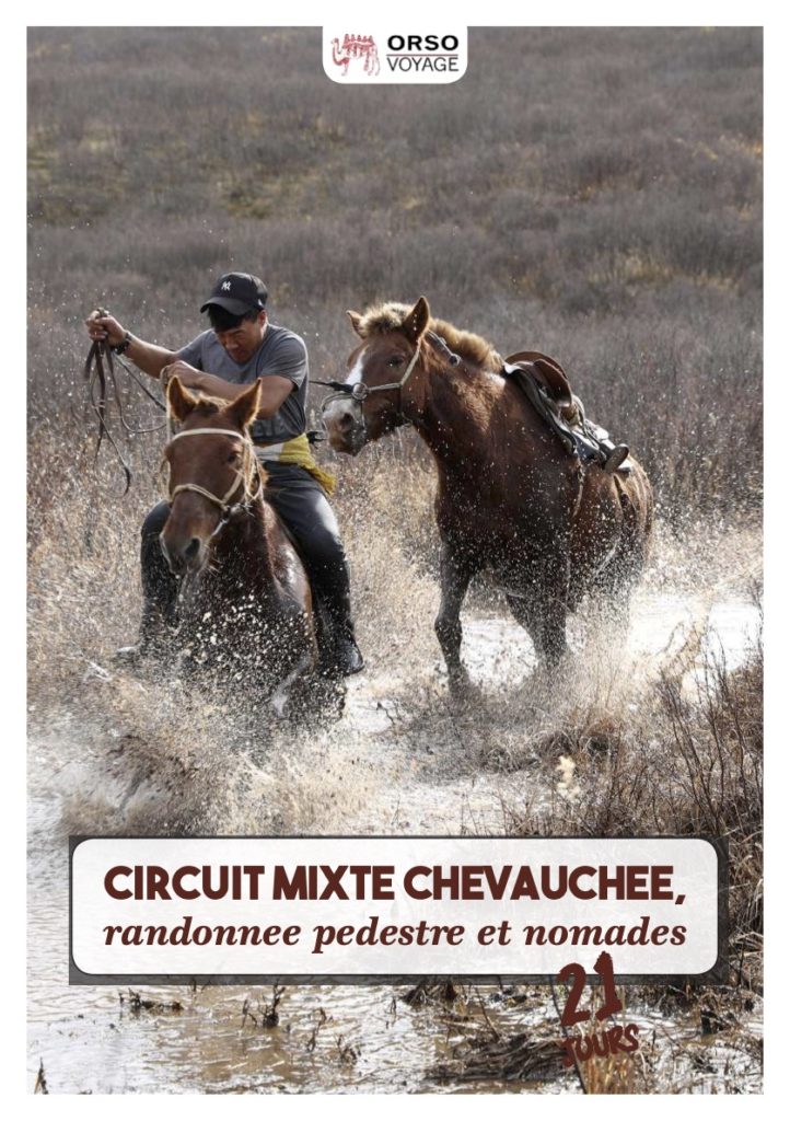 Randonnée à cheval dans le Khenti en Mongolie